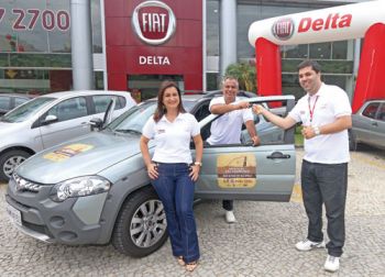 Tribuna faz expedição ao velho Chico 2 Delta Fiat, uma das patrocinadoras do projeto, entregou ontem o carro que será usado na viagem (Leonardo Costa/14-11-2015)