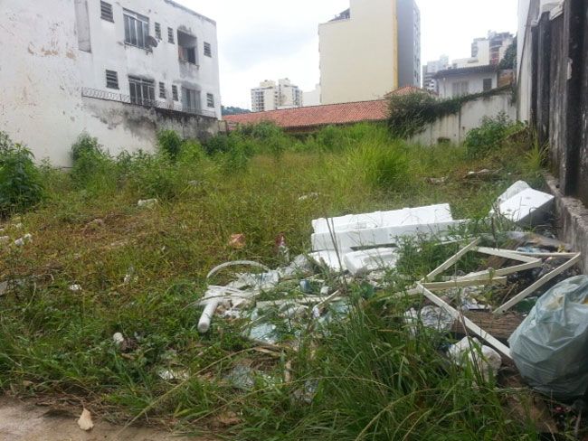 600 casos de dengue só este ano 8 Dono de terreno no Bom Pastor já teria sido notificado (Lucas Assad Martins)