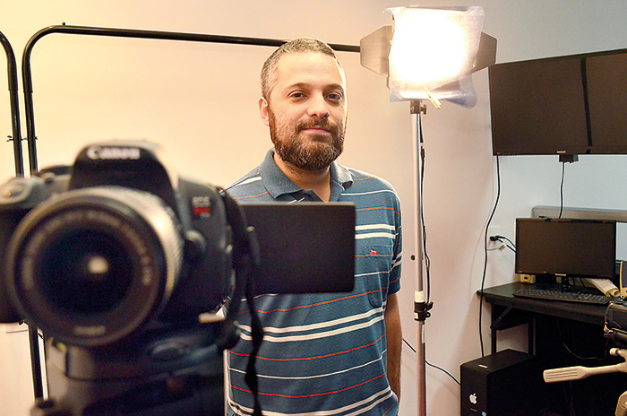 Rodrigo Brandão foi o único cineasta mineiro convidado a participar do projeto que reúne diretores de várias partes do Brasil (Foto: Olavo Prazeres)